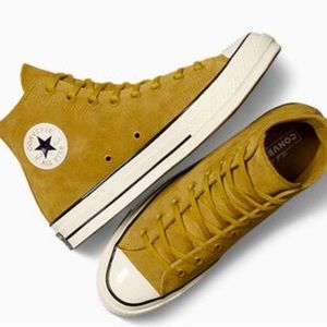 WOMEN'S CONVERSE Chuck 70 Suede High Top Sneakers - Hidden Trail Brown